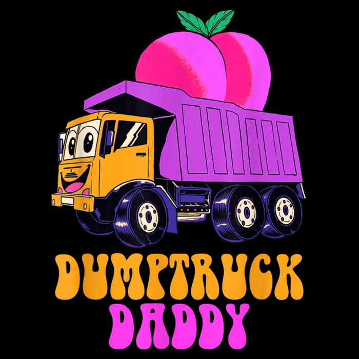 Dumptruck Daddy Funny Cooling Performance Crew T-Shirt