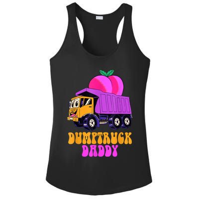 Dumptruck Daddy Funny Ladies PosiCharge Competitor Racerback Tank