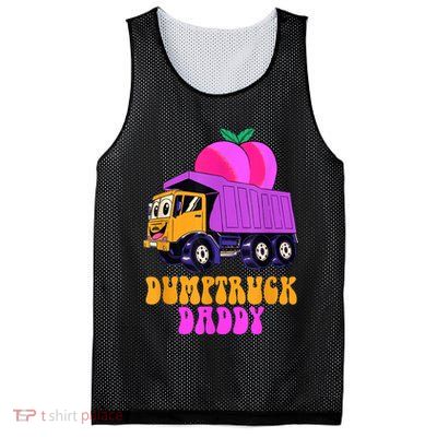 Dumptruck Daddy Funny Mesh Reversible Basketball Jersey Tank