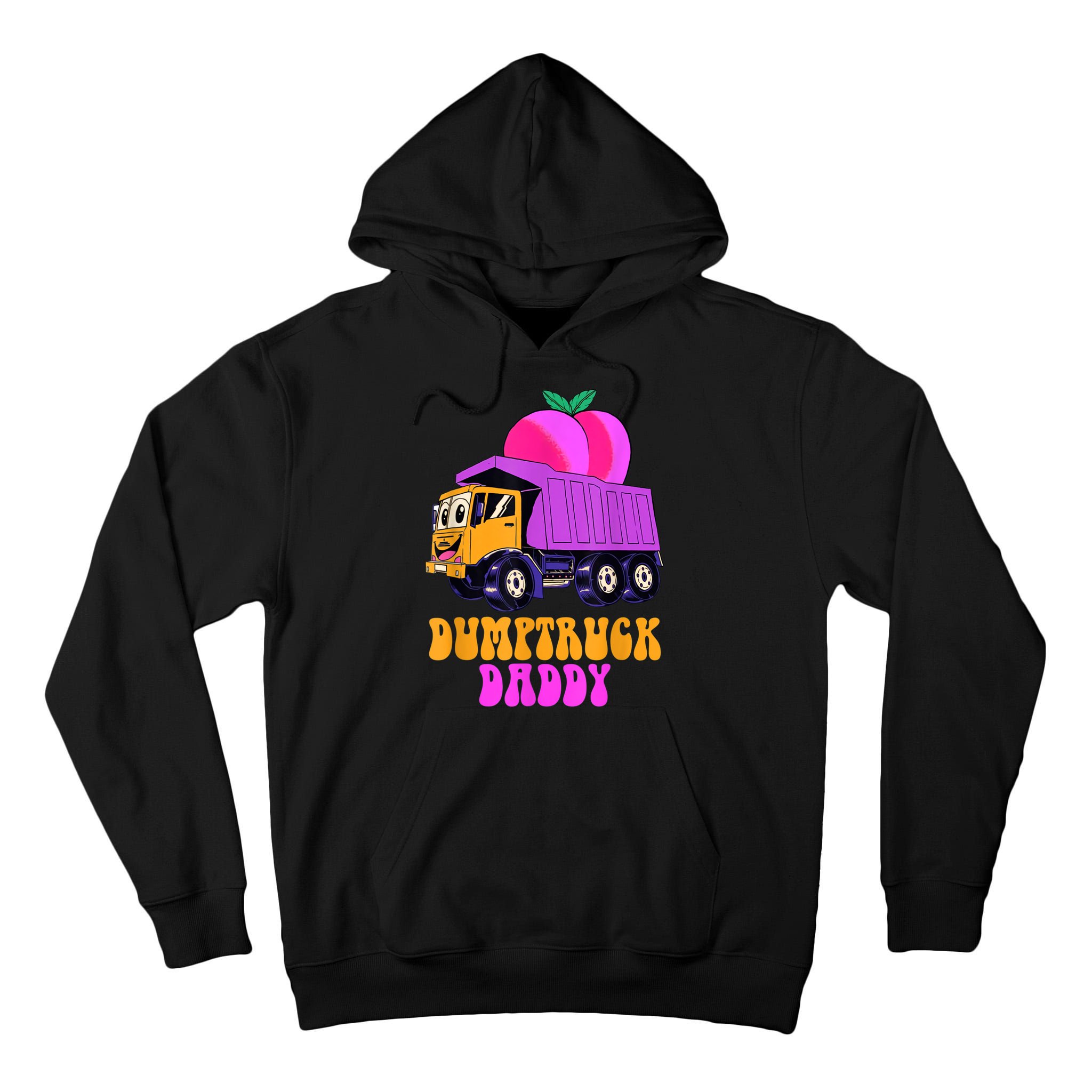 Dumptruck Daddy Funny Tall Hoodie