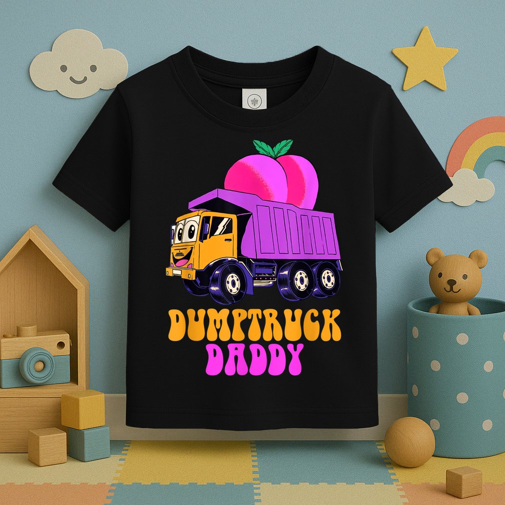 Dumptruck Daddy Funny Toddler T-Shirt