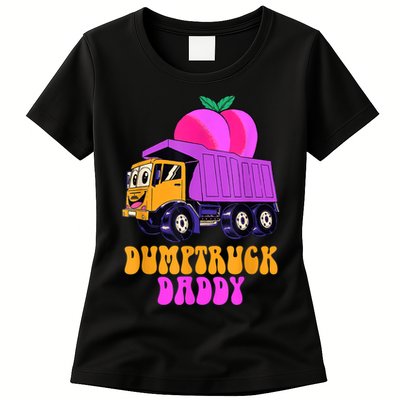 Dumptruck Daddy Funny Womens T-Shirt