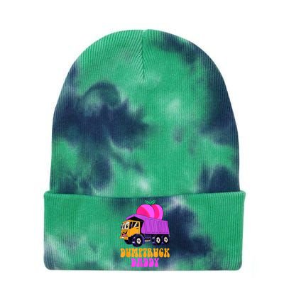 Dumptruck Daddy Funny Tie Dye 12in Knit Beanie