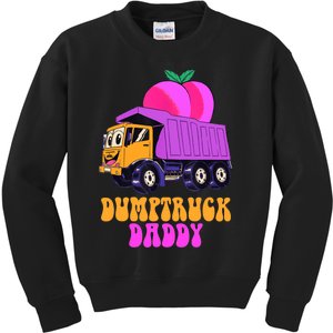 Dumptruck Daddy Funny Kids Sweatshirt