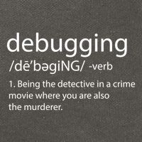 Debugging Definition Funny Programming Software Developer Meaningful Gift Cotton Canvas Backpack