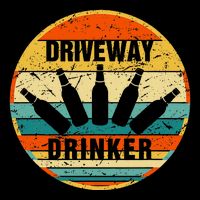 Driveway Drinker Funny Drinking Lover Humor For Dad Daddy 16 in Basic Backpack