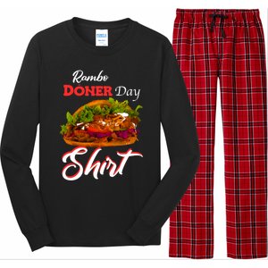 Doner Day Fan Top Fashion Kebab Tourism Gift Long Sleeve Pajama Set