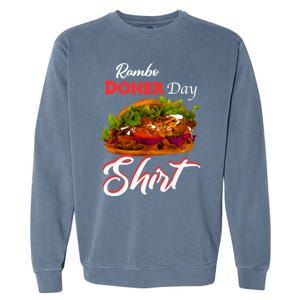 Doner Day Fan Top Fashion Kebab Tourism Gift Garment-Dyed Sweatshirt