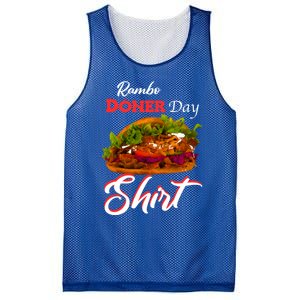 Doner Day Fan Top Fashion Kebab Tourism Gift Mesh Reversible Basketball Jersey Tank