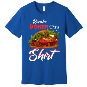 Doner Day Fan Top Fashion Kebab Tourism Gift Premium T-Shirt