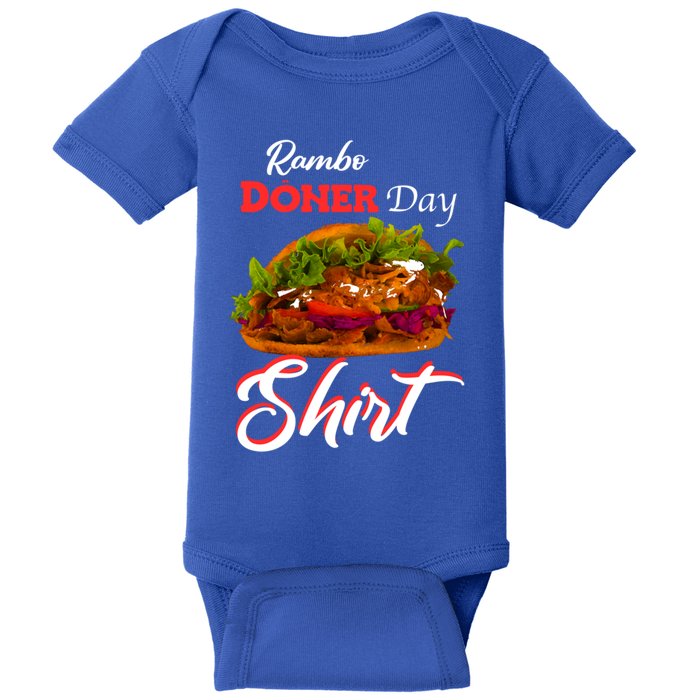 Doner Day Fan Top Fashion Kebab Tourism Gift Baby Bodysuit