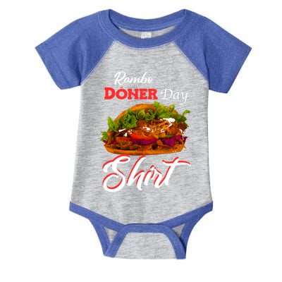 Doner Day Fan Top Fashion Kebab Tourism Gift Infant Baby Jersey Bodysuit