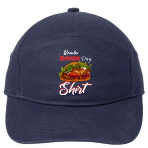 Doner Day Fan Top Fashion Kebab Tourism Gift 7-Panel Snapback Hat