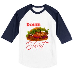 Doner Day Fan Top Fashion Kebab Tourism Gift Baseball Sleeve Shirt