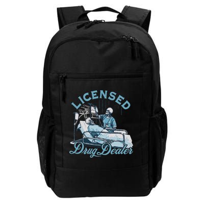 Drug Dealer Funny Nurse Doctor Humor Backpack