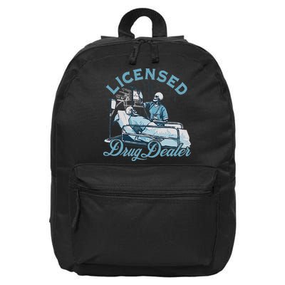Drug Dealer Funny Nurse Doctor Humor 16 in Basic Backpack