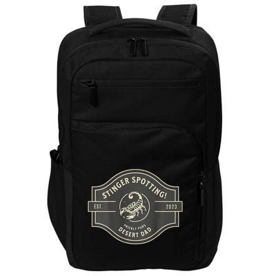Desert Dad Fun Logo Stinger Spotting! Impact Tech Backpack