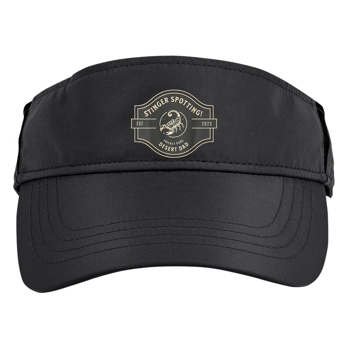 Desert Dad Fun Logo Stinger Spotting! Adult Drive Performance Visor