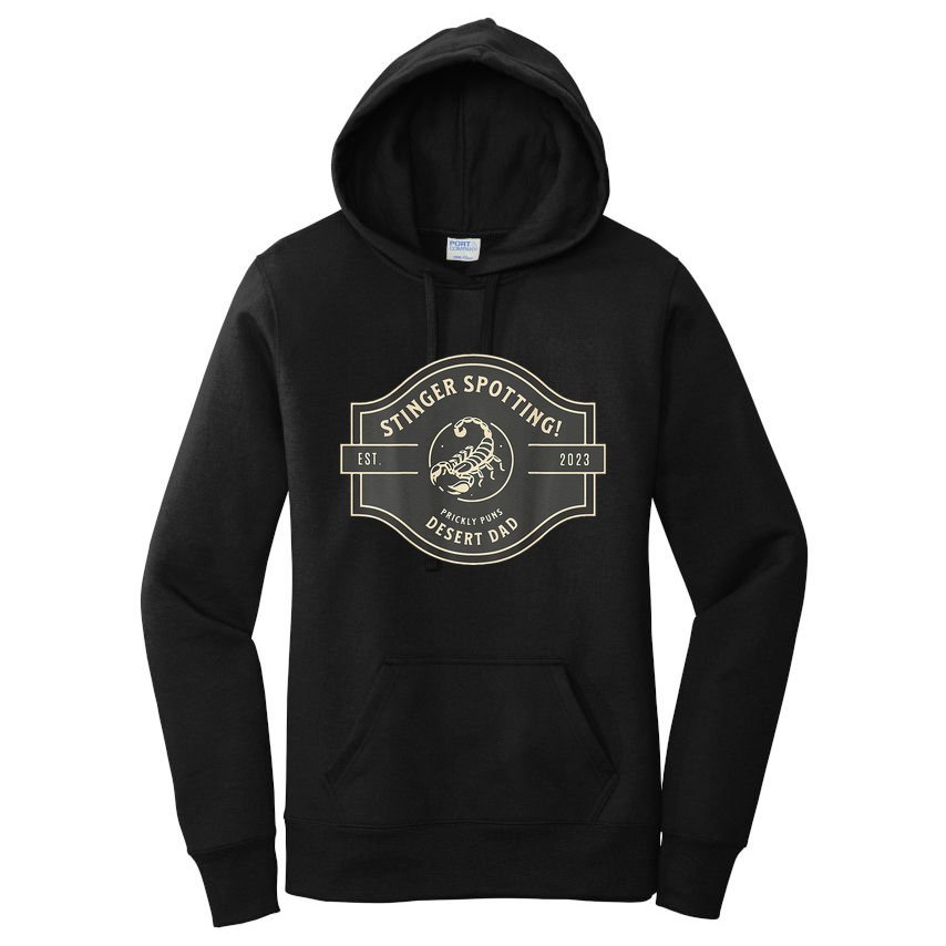 Desert Dad Fun Logo Stinger Spotting! Women's Pullover Hoodie