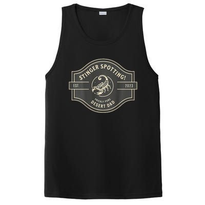 Desert Dad Fun Logo Stinger Spotting! PosiCharge Competitor Tank