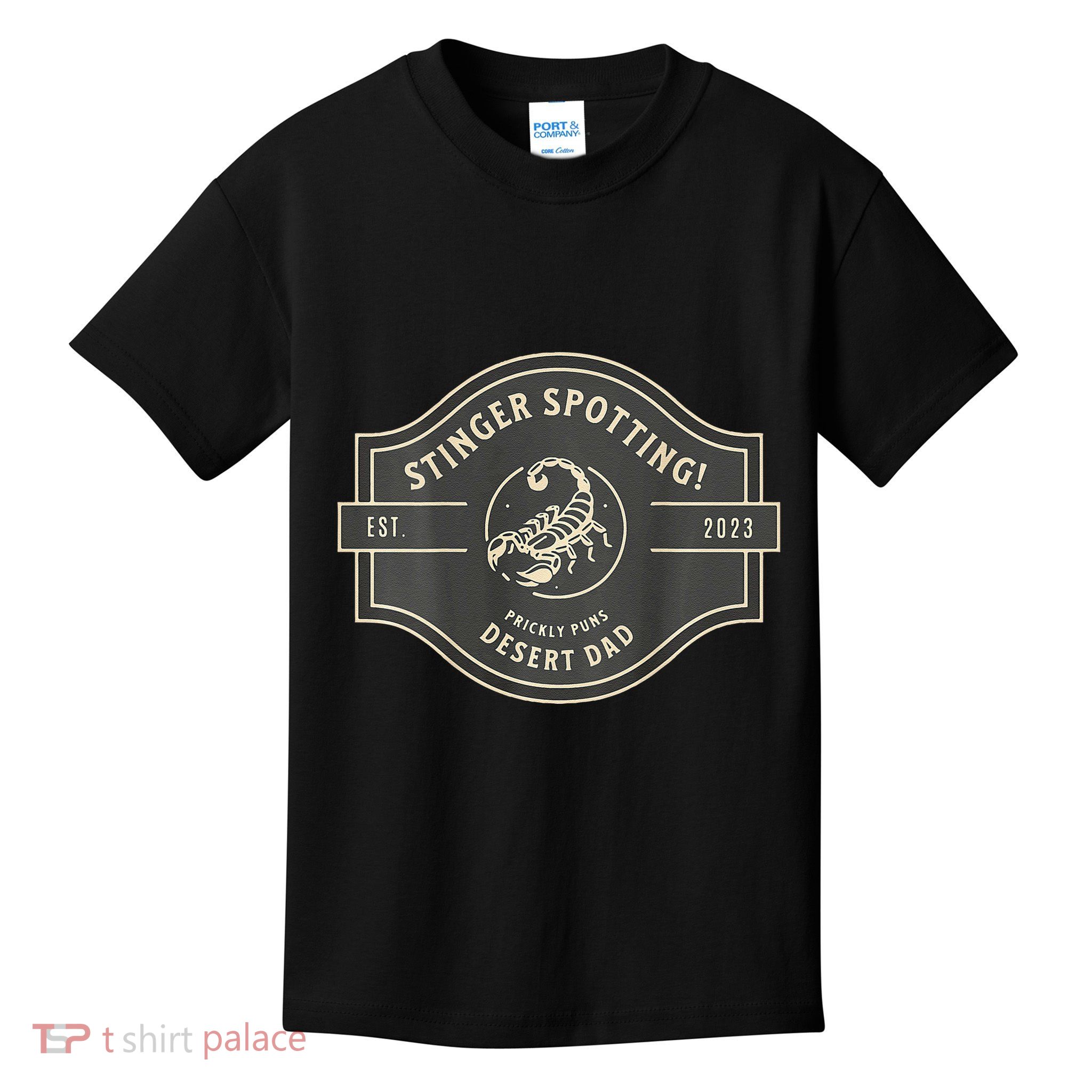 Desert Dad Fun Logo Stinger Spotting! Kids T-Shirt