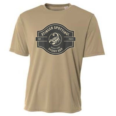 Desert Dad Fun Logo Stinger Spotting! Cooling Performance Crew T-Shirt