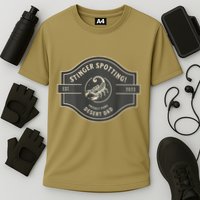 Desert Dad Fun Logo Stinger Spotting! Cooling Performance Crew T-Shirt