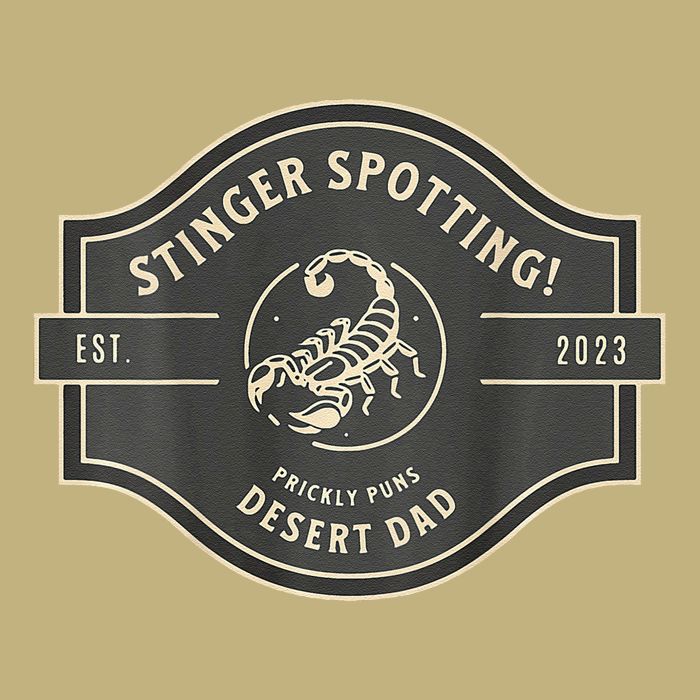 Desert Dad Fun Logo Stinger Spotting! Cooling Performance Crew T-Shirt
