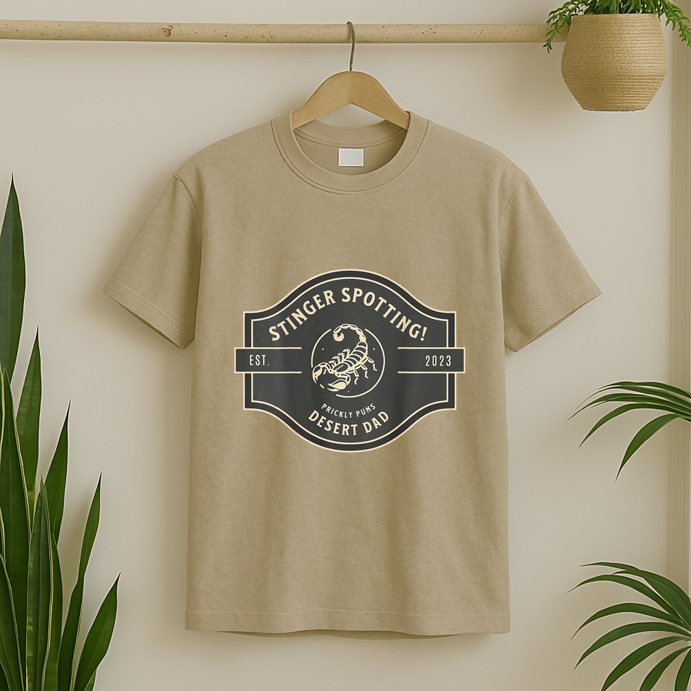 Desert Dad Fun Logo Stinger Spotting! T-Shirt