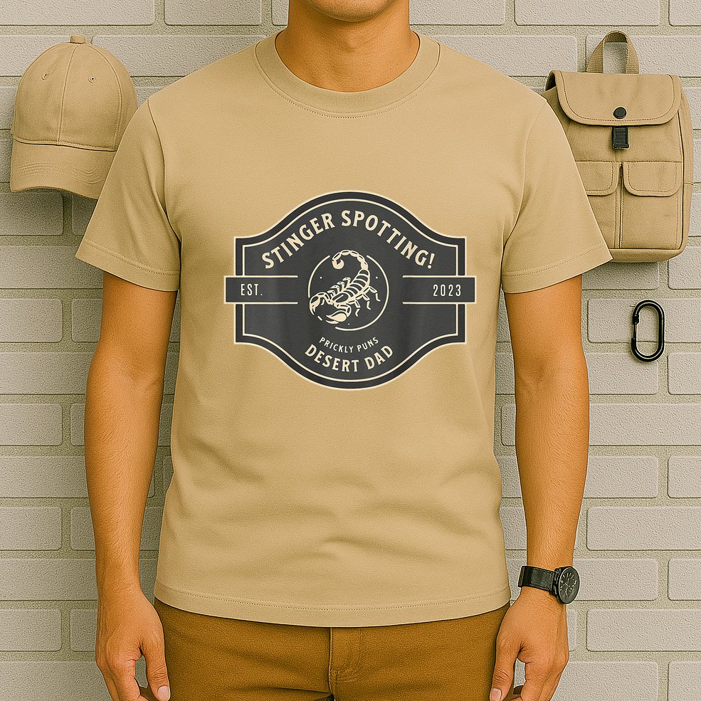 Desert Dad Fun Logo Stinger Spotting! T-Shirt