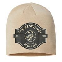 Desert Dad Fun Logo Stinger Spotting! Sustainable Beanie