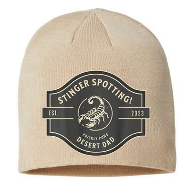 Desert Dad Fun Logo Stinger Spotting! Sustainable Beanie