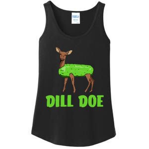 Dill Doe Funny Adult Humor Funny Nature Deer Redneck Ladies Essential Tank