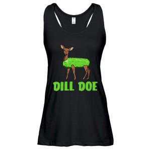 Dill Doe Funny Adult Humor Funny Nature Deer Redneck Ladies Essential Flowy Tank