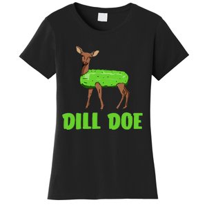 Dill Doe Funny Adult Humor Funny Nature Deer Redneck Women's T-Shirt