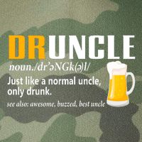 Druncle Definition Funny Gift For Uncle Present Novelty Legacy Tie Dye Trucker Hat