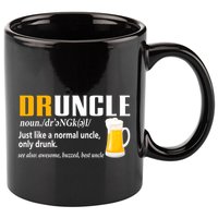 Druncle Definition Funny Gift For Uncle Present Novelty 11oz C Handle Ceramic Mug