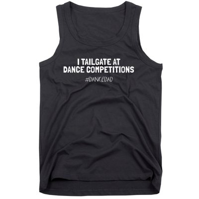 Dance Dad Funny Dancing Daddy Proud Dancer Dad I Finance Tank Top