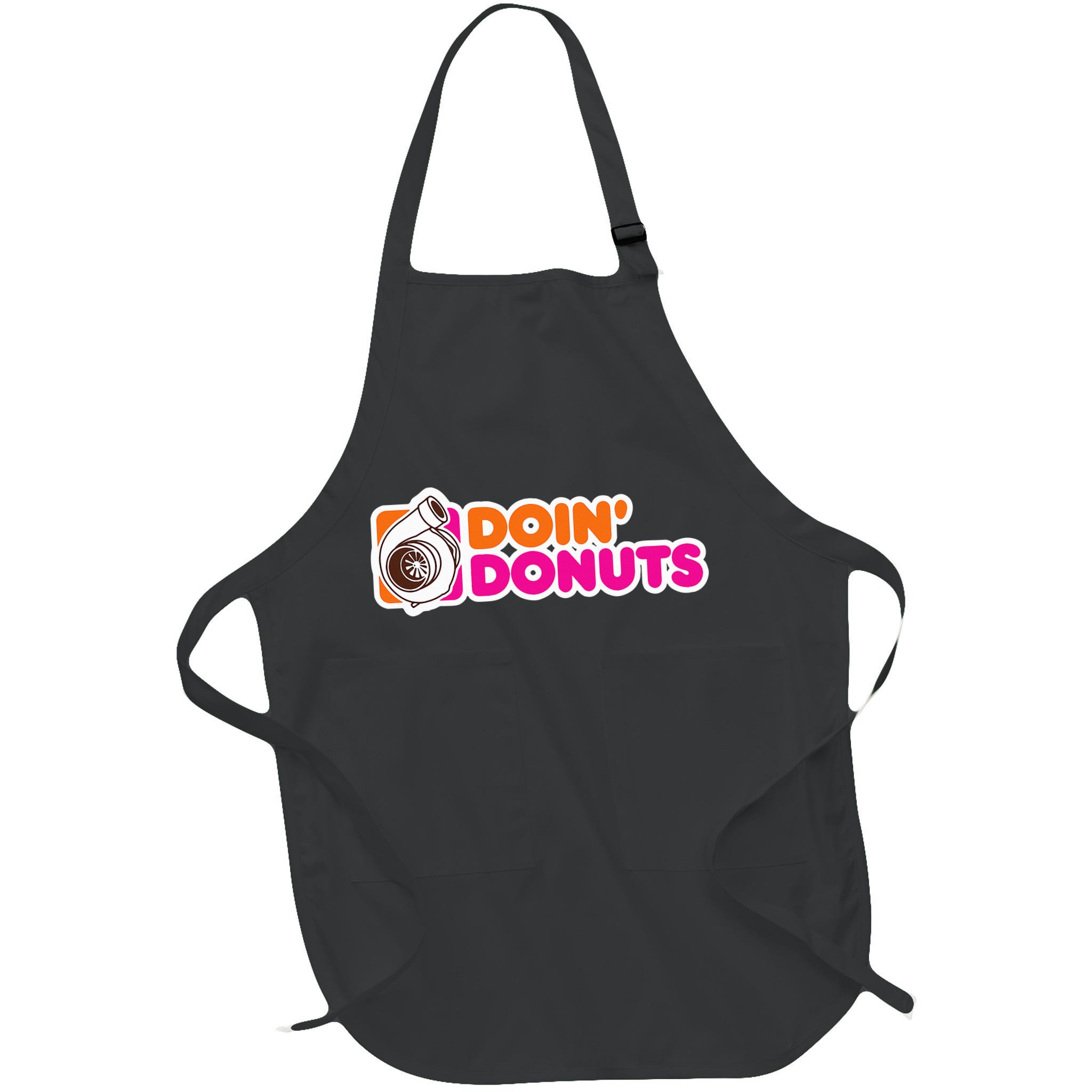Doin Donuts Funny Racing & Drift Car Enthusiast Apron