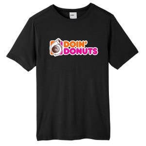 Doin Donuts Funny Racing & Drift Car Enthusiast Tall Fusion ChromaSoft Performance T-Shirt