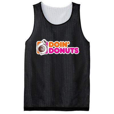 Doin Donuts Funny Racing & Drift Car Enthusiast Mesh Reversible Basketball Jersey Tank