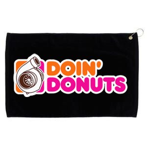 Doin Donuts Funny Racing & Drift Car Enthusiast Grommeted Golf Towel