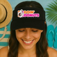 Doin Donuts Funny Racing & Drift Car Enthusiast Visor
