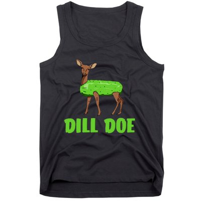 Dill Doe Funny Humor Funny Nature Deer Redneck Tank Top