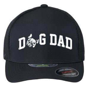 Dog Dad French Bulldog Flexfit Unipanel Trucker Cap