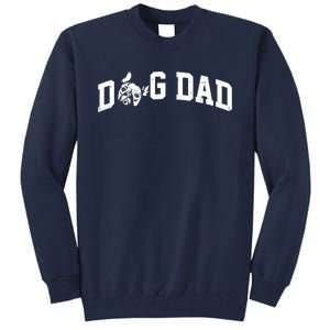 Dog Dad French Bulldog Tall Sweatshirt