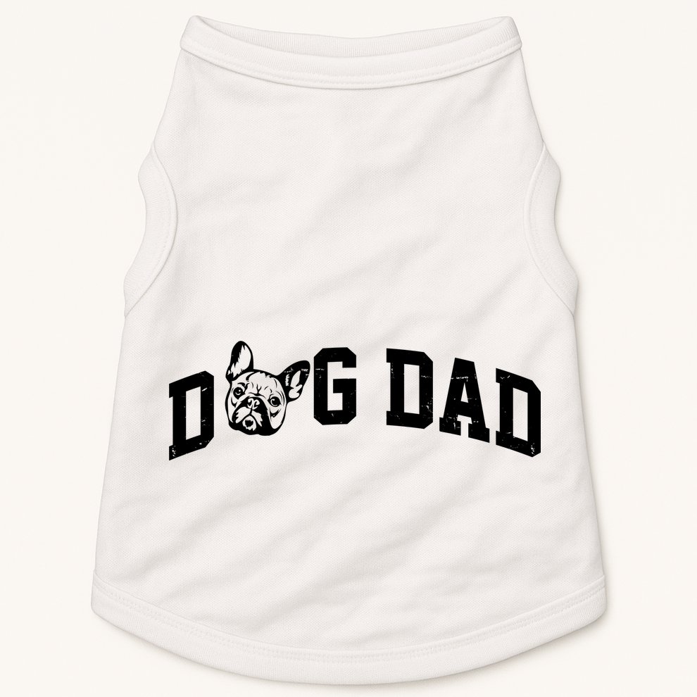 Dog Dad French Bulldog Doggie Tank