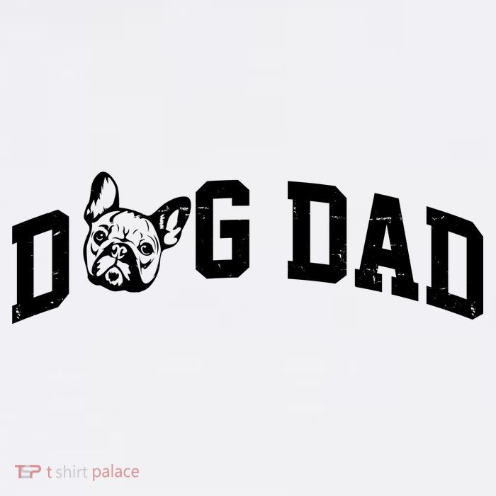 Dog Dad French Bulldog Sustainable Bucket Hat