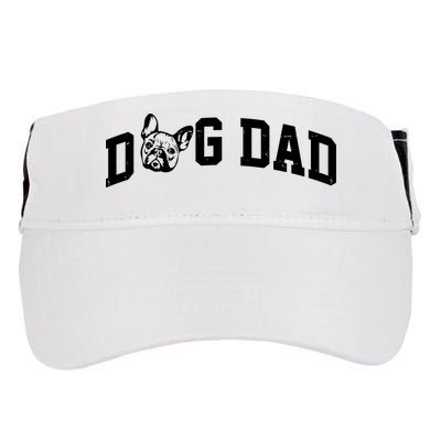 Dog Dad French Bulldog Adult Drive Performance Visor