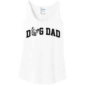 Dog Dad French Bulldog Ladies Essential Tank